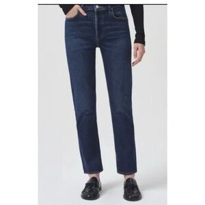 Agolde Riley Long stretch Jeans in Divided